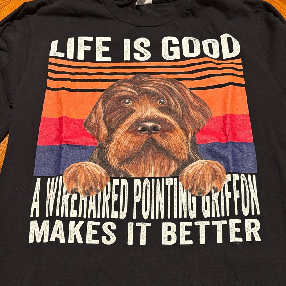 Life Is Good Black Long Sleeve Tee